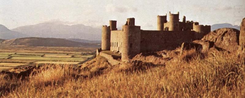 Harlech Castle, unknow artist